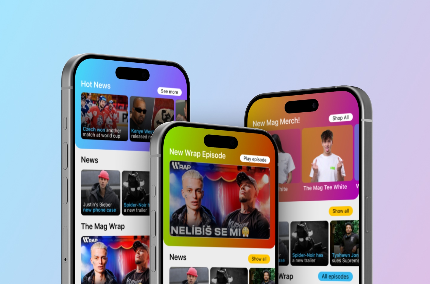 The Mag editorial product portfolio preview