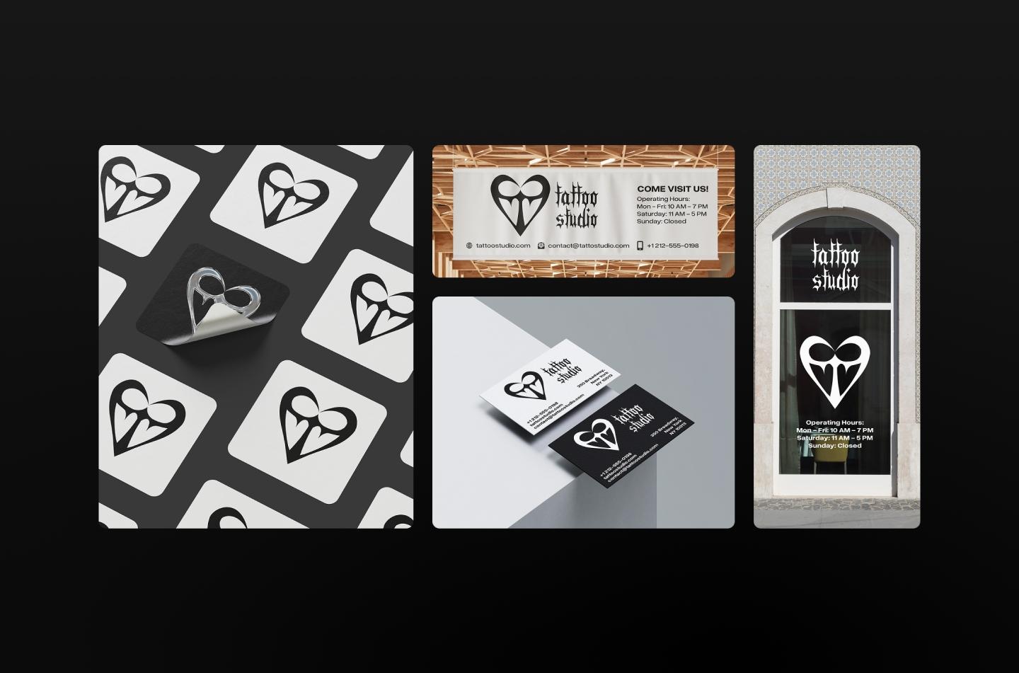 Tattoo Logo dark version