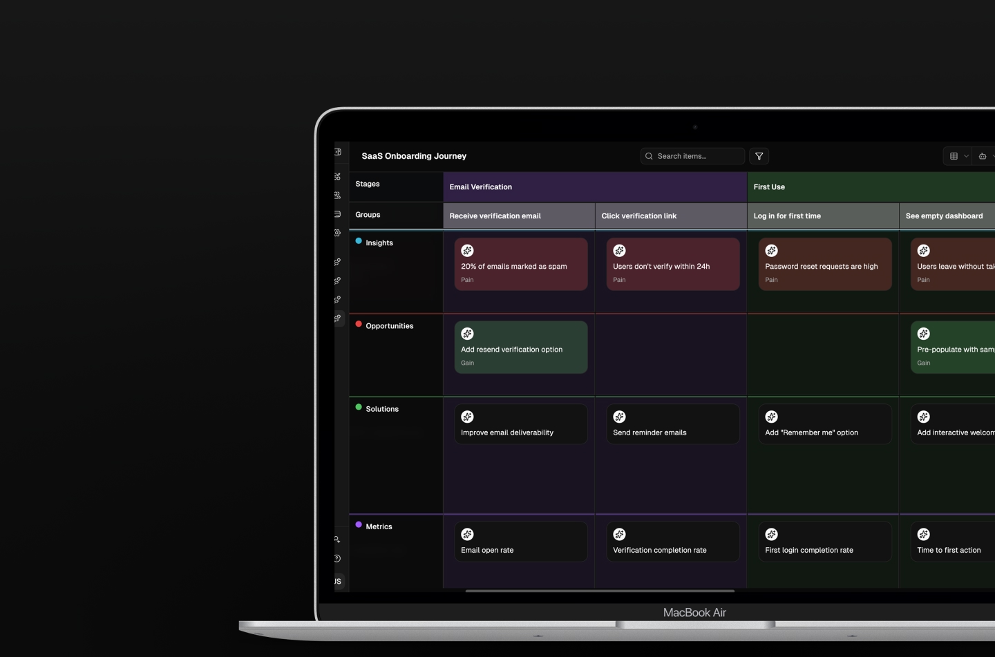 Blekota study app dark version